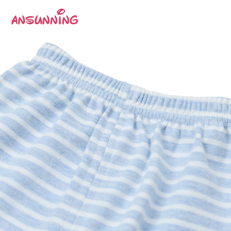 Детский пижамный комплект пижамы для мальчиков и девочек детская одежда сна из