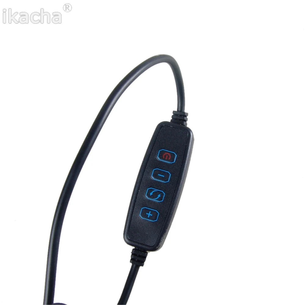 Светодиодная Кольцевая вспышка с шариковой головкой для телефона штатив