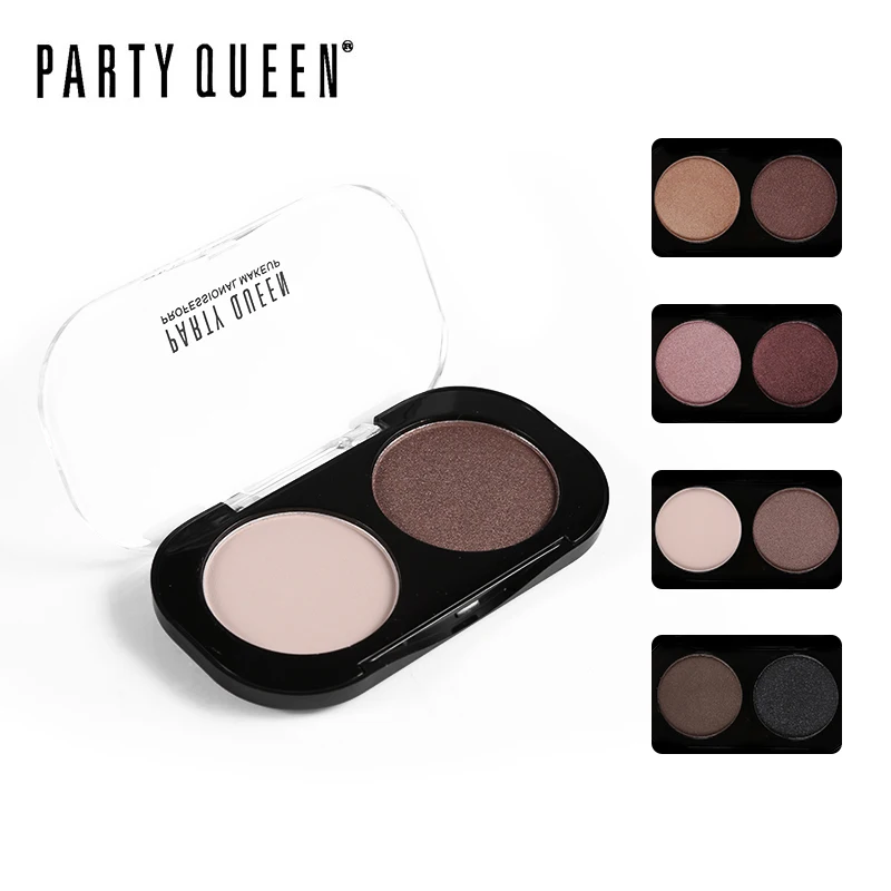 Вечерние матовые тени для век Queen 2 цвета макияжа |