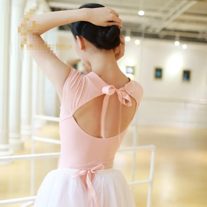 pink leotard Гимнастический купальник, гимнастический купальник, балетная пачка, танцевальная юбка, платье, плоский боди, костюм, комбинезон, купальники, костюмы, одежда - Цвет: pink leotard