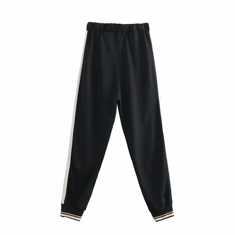 Женский комплект из двух предметов для бега весна осень 2019 лоскутных толстовок