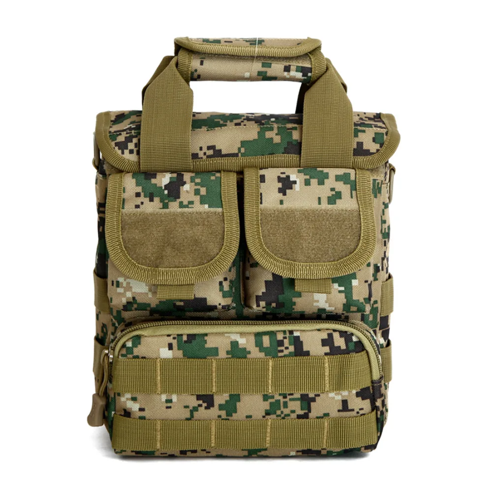 Новое поступление Мужская 1000D прочная нейлоновая военная сумка винтажная через