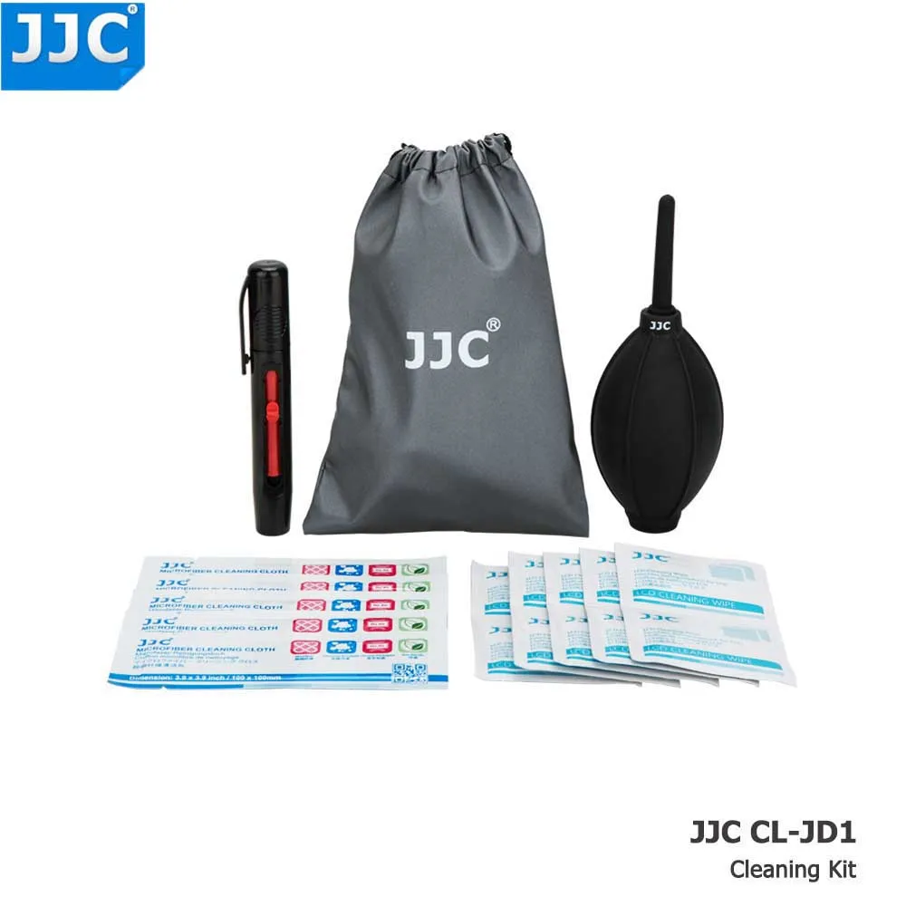 JJC CL-JD1 камера набор для очистки воздуха пыли воздуходувка волокно ткань для чистки объектива ручка для Nikon/sony/Olympus/Canon DSLR сенсор очистки