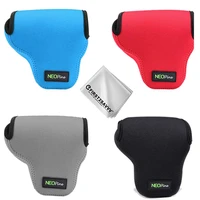 neoprene camera case cover bag for canon eos m200 m100 m10 m3 m2 m with 15 45mm lens dslr digital cleaning cloth