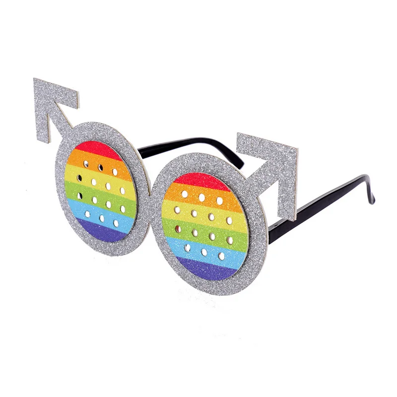 H & ZY Gay Pride Косплей Опора украшения очки аксессуары ЛГБТ для мужчин и женщин