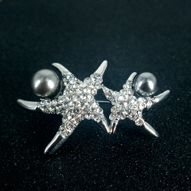 Starfish Shape Pattern Stylish Women Brooches 1 | Украшения и аксессуары