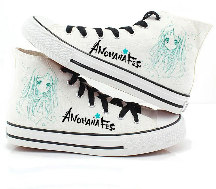 Повседневная обувь ANOHANA Yadomi Jinta Honma Meiko plimsolls студенческие парусиновые туфли на