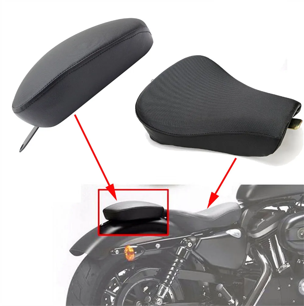 Переднее соло водителя для Harley Sportster XL1200 883 72 48 2010 2011 2012 2013 2014 2015 + заднее