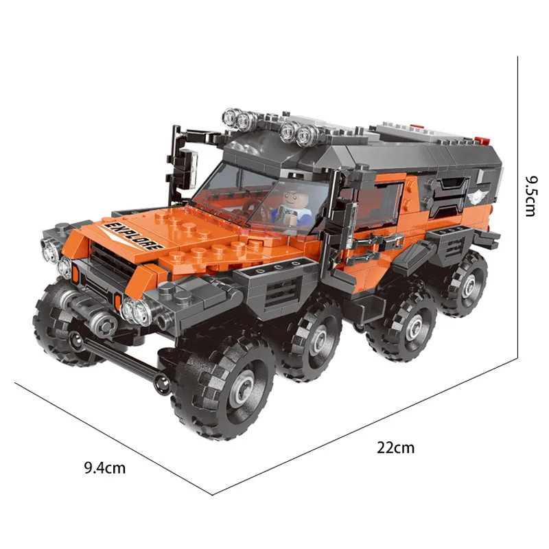 Xingbao xb03027 супер внедорожник игрушка грузовик в сборе маленькая частица