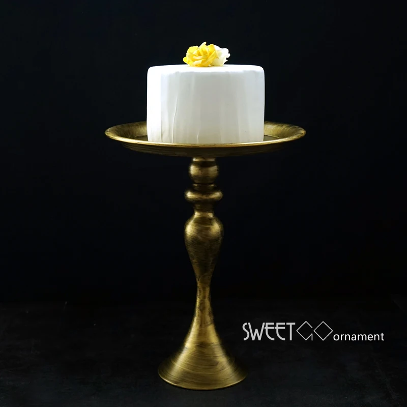 Винтажная подставка для торта с высоким каблуком металлическая железная 8 дюймов