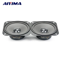 aiyima 2pcs 4inch audio loudspeakers diy portable car speakers moisture proof speaker 8ohm 10w