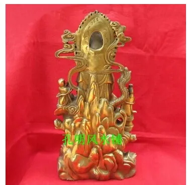 

Open Everbright No. copper Boy worship Guanyin Bodhisattva Guanyin riding a dragon evil security and peace