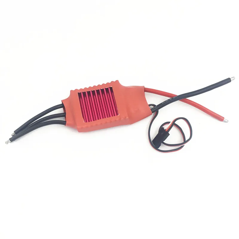 Бесщеточный электронный контроллер скорости красный кирпич 70A/50A ESC 5 В/5A BEC для