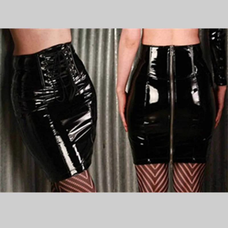 Женская юбка карандаш из искусственной кожи на молнии сзади|pencil skirt|skirt upup skirt |