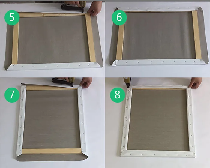 DIY твердые рамки для картины на холсте DIY Деревянные художественные Рамки для картин из натурального дерева рамка для маслом Картина стене плакат легко построить
