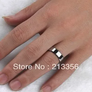 Мужские и женские серебряные обручальные кольца из вольфрама 6 мм или 8 мм|wedding
