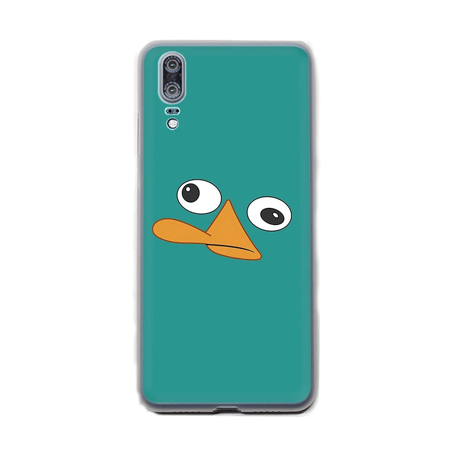 Чехол для телефона Perry The Platypus Huawei P8 P9 P10 P20 P30 Lite Plus Pro P Smart Cover | Мобильные телефоны и