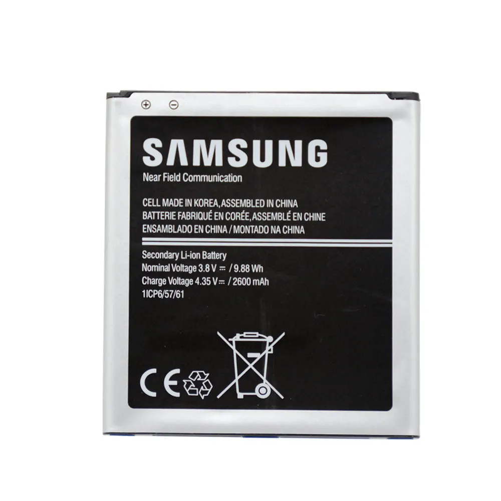 Оригинальный Батарея EB-BG531BBE для samsung Galaxy Grand Prime J3 G530F G531 J5 J500 2016 J320F SM-J320FN G5308 2600 мАч