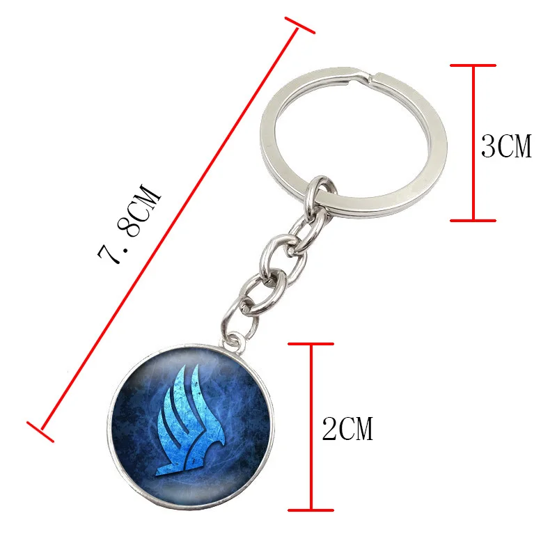 2016 новое поступление брелок с массовым эффектом стеклянный круглый Купол