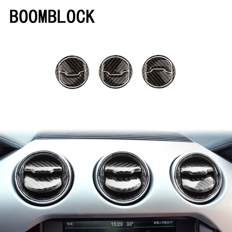 Стильные чехлы BOOMBLOCK для салона автомобиля наклейки из углеродного волокна Ford