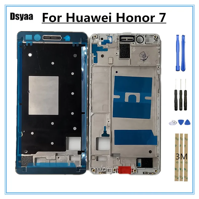 5 2 дюймовый Средний Корпус рамка для Huawei Honor 7 средняя задняя пластина шасси