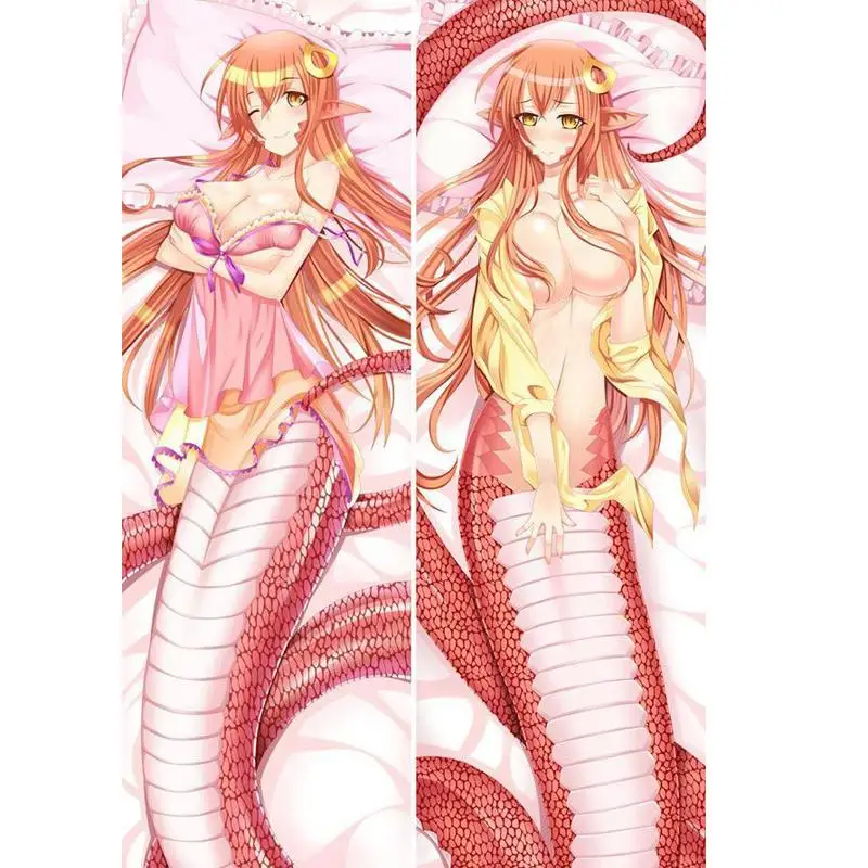 Сексуальное японское аниме Monster Musume No Iru Nichijou Miia Otaku Dakimakura подарки постельные