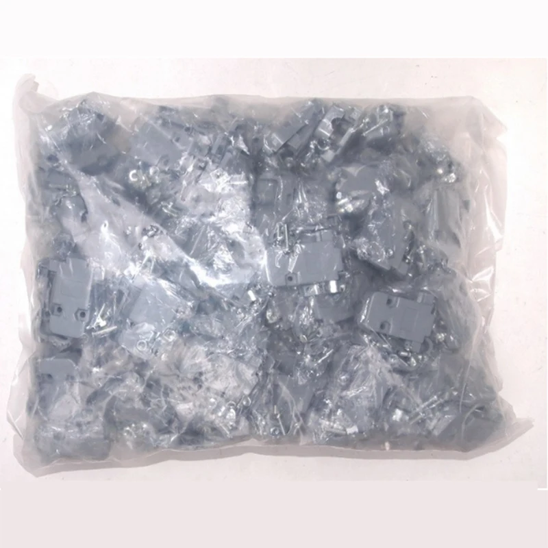 100 шт./лот DB9 разъем для последовательного порта пластиковый корпус RS232