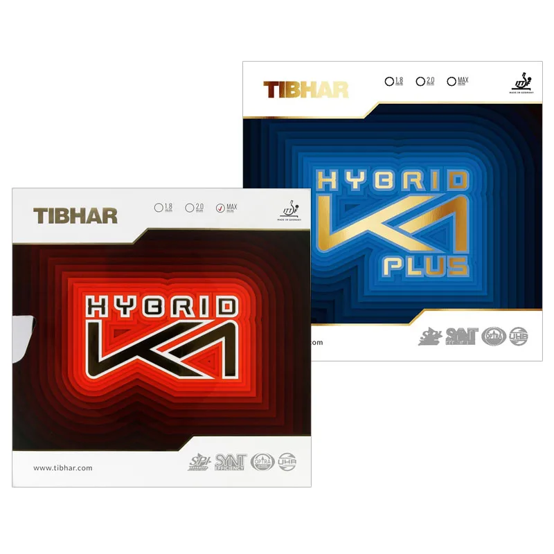 TIBHAR HYBRID K1/K1 плюс липкая резиновая губка для натяжения, ударная губка для настольного тенниса, резиновая губка для пинг-понга