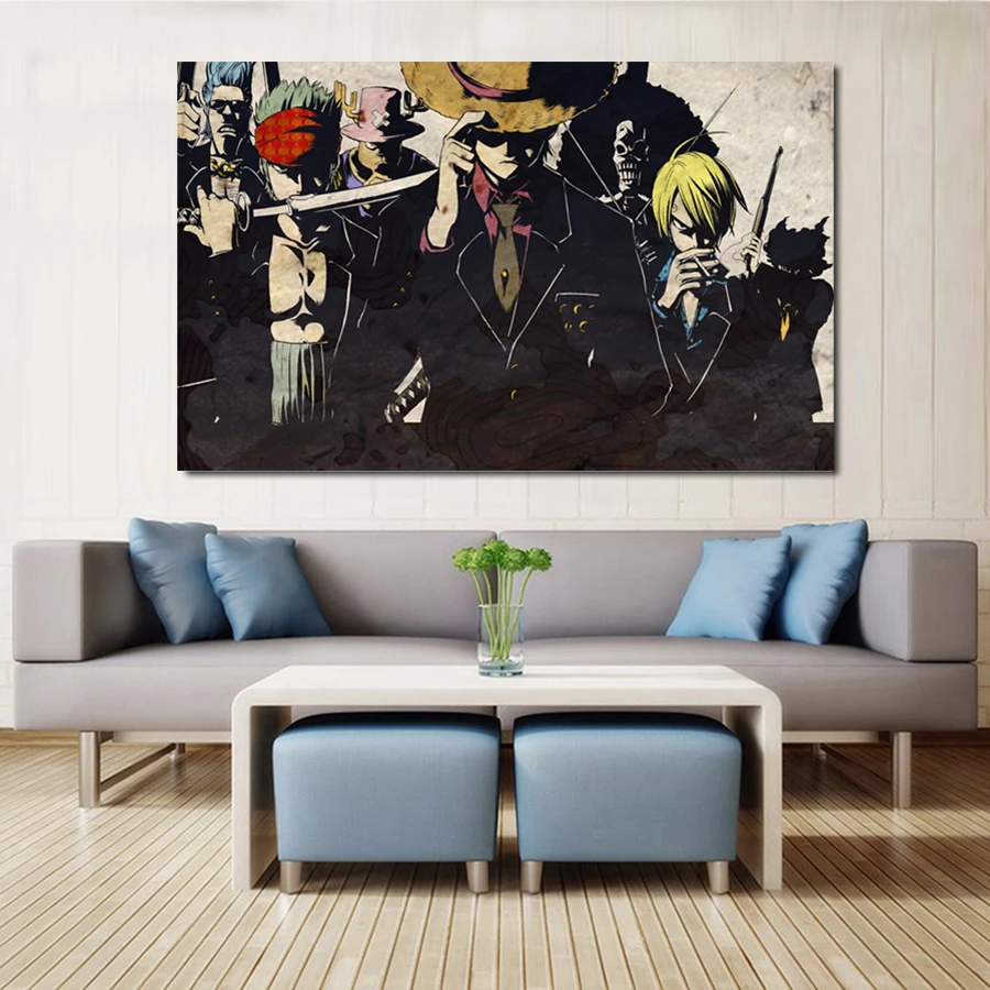 Холст Картины Wall Art HD печатает рамки домашний декор цельнокроеное платье One piece