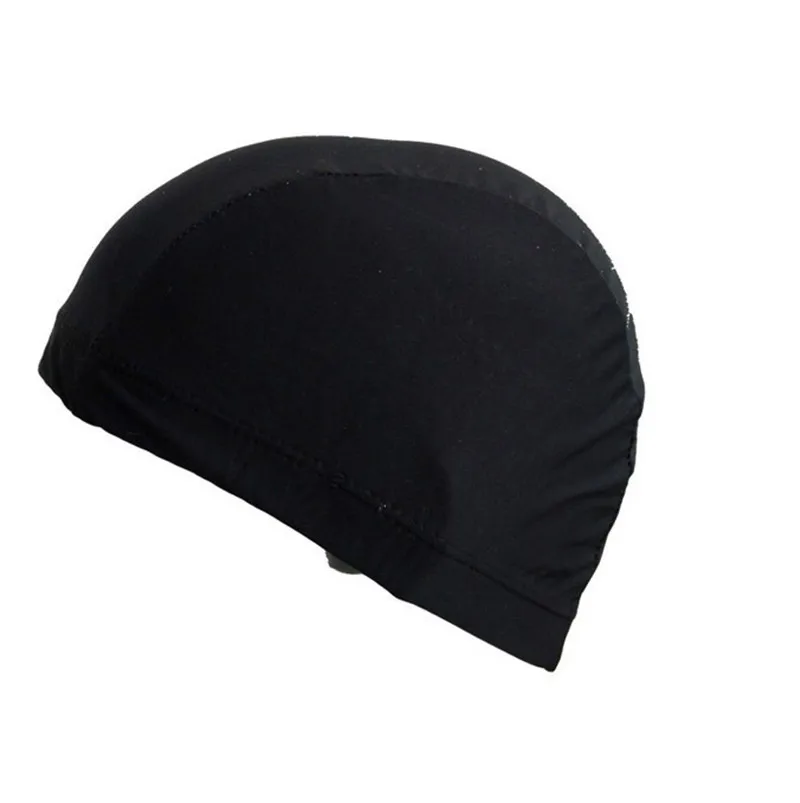 2018 Waterproof Nylon Swimming Cap Male Female Solid Swim Pool Hat For Men Women Adults Free Size Elastic Bathing |