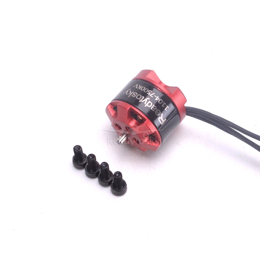 Readytosky 1104 7500kv 2 3s миниатюрный бесщёточный электродвигатель для RC 80 90 100 мм 120