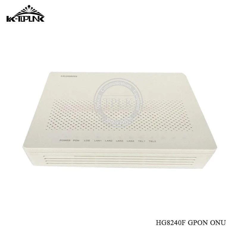 Оптовая продажа 10 шт. Hua Wei HG8240F EPON ONU ONT 4FE/1GE + 3FE 4lans WIFI POTS английская прошивка SIP FTTH