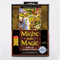 might and magic ii gates to another world game cartridge 16 bit md game card with retail box for sega mega drive for genesis