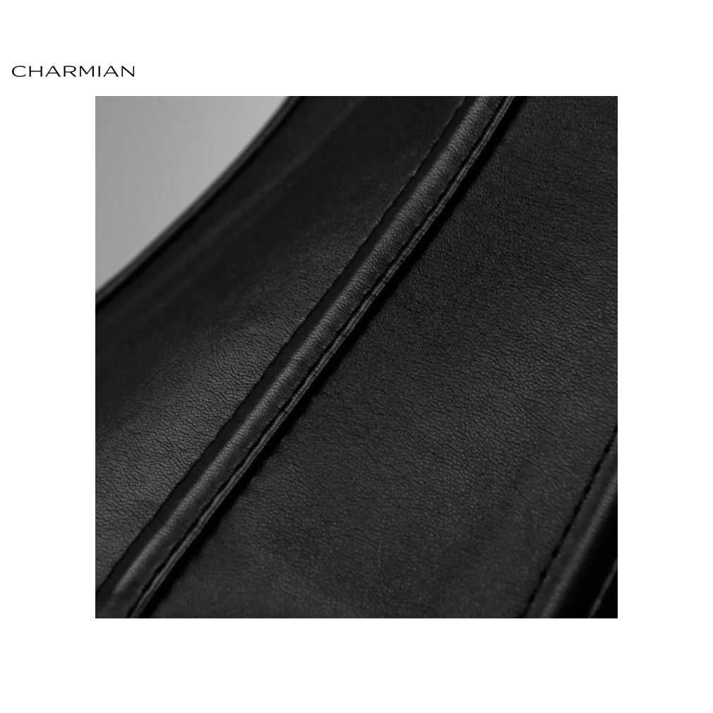 Корсет Charmian Женский большие размеры корсет в стиле стимпанк черная кожа ретро