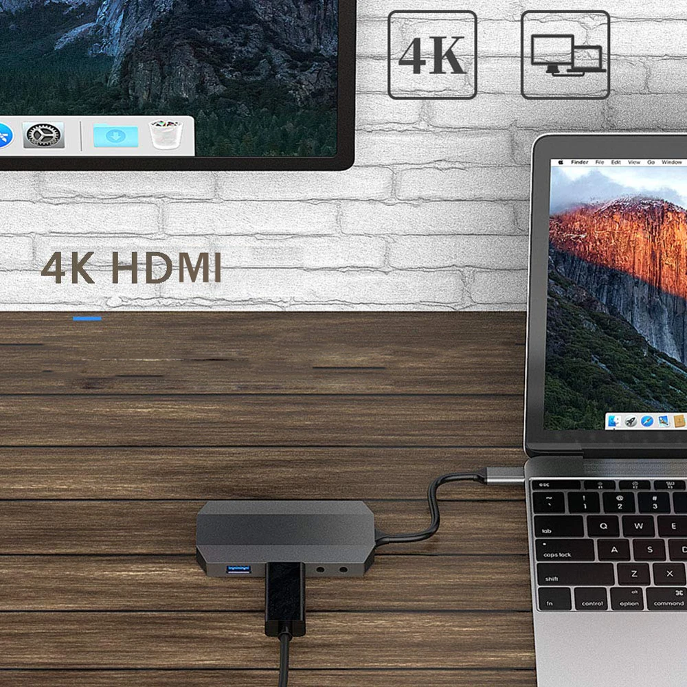Док станция Dex для Samsung Note 8 S8 S9 + USB Тип C концентратор аудио Thunderbolt 3 адаптер с 4K HDMI