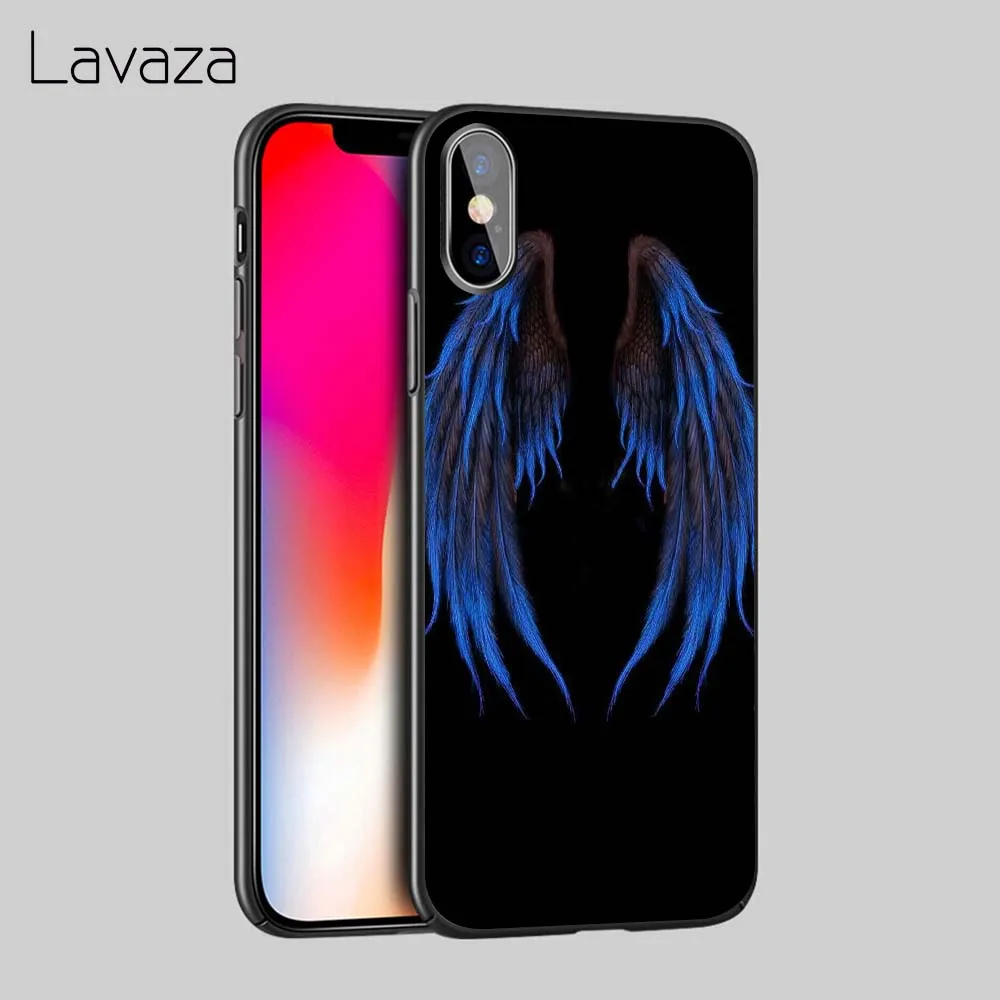 Мягкий силиконовый чехол Lavaza Angel Wings для Apple iPhone 6 6S 7 8 Plus 5 5S SE X XS 11 Pro MAX XR |