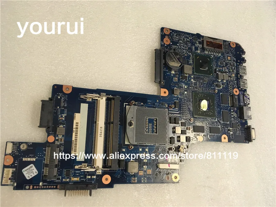 Материнская плата C850 L850 rPGA988B для ноутбука TOSHIBA DDR3 H000050960|Платы расширения| |