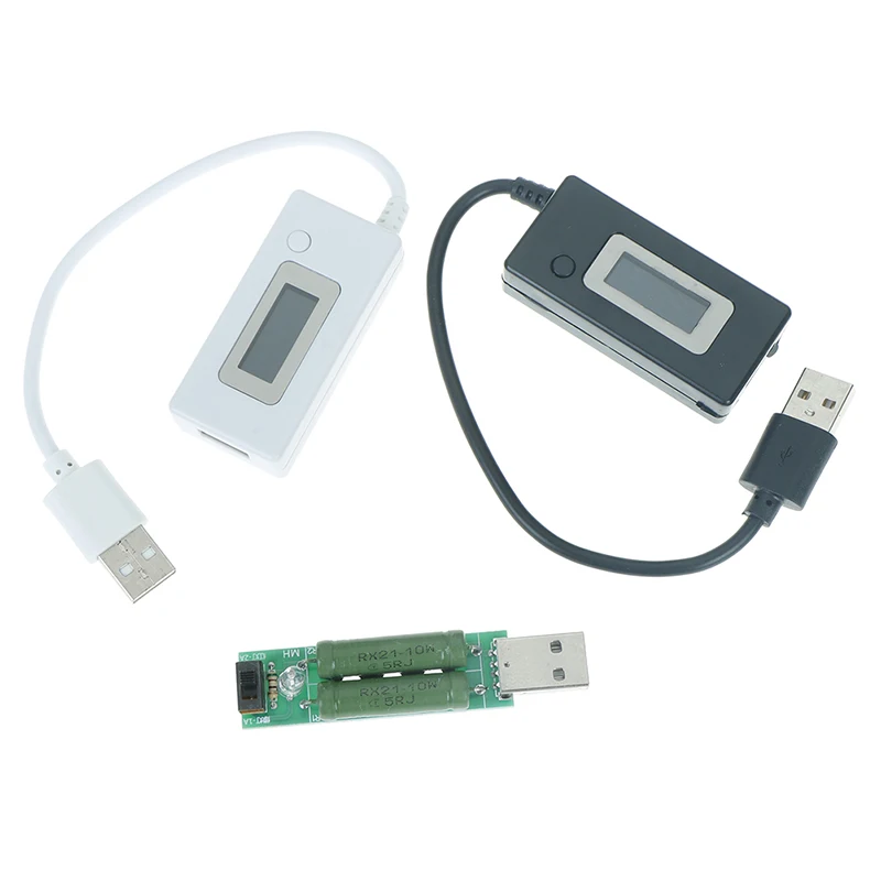 1 шт. Новый цифровой Usb Lcd детектор напряжения тока Мобильная мощность зарядное