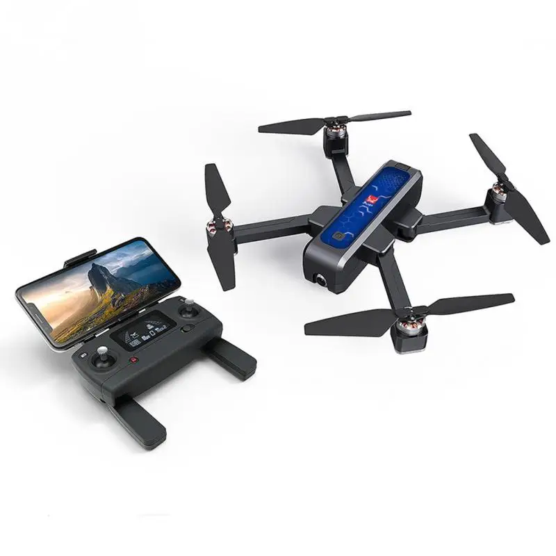 RC вертолет Дрон MJX B4W 2K 5G GPS бесщеточный с WIFI FPV HD камера складной 25 минут время