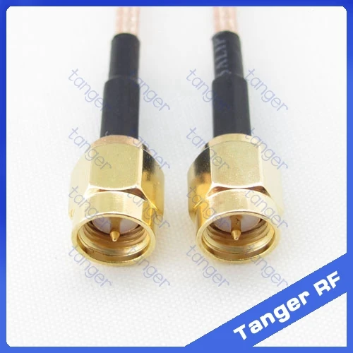 

10X 3 Feet SMA male to male plug with RG316 RG-316 RF Coaxial Pigtail Jumper cable 40" 100cm Tanger High Quality Free shipping