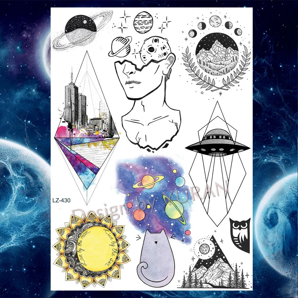 Водостойкие временная татуировка голубя для мужчин женщин сексуальная