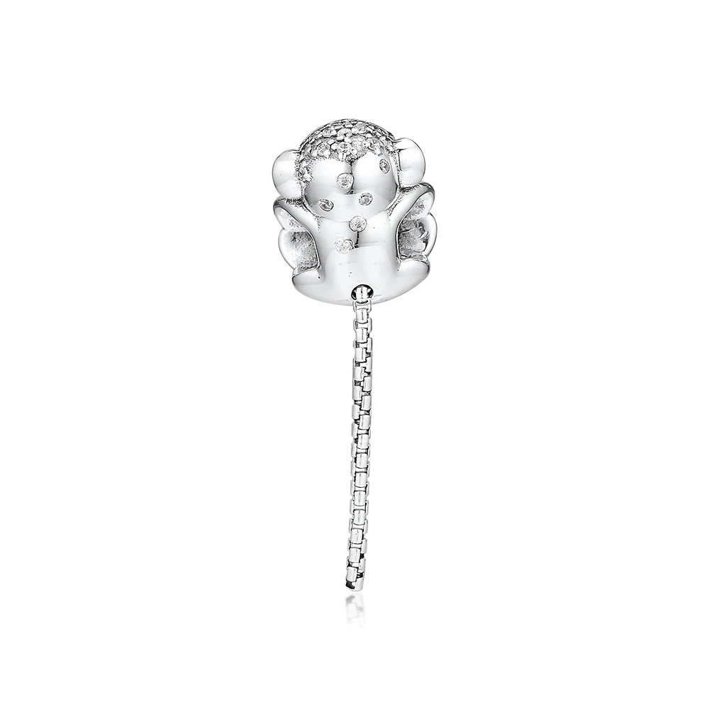 Fits Pandora Bracelet Sparkling Monkey Charm 100% 925 Sterling Silver Jewelry Beads for Women DIY Making Kralen Wholesale | Украшения и