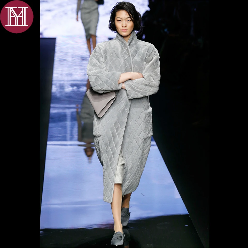 Брендовая женская Роскошная Меховая куртка леди высокого качества 100%