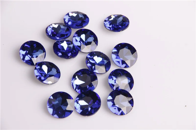 Драгоценный камень круглой формы 8 мм 50 дюймов|loose rhinestones|pointback rhinestonesrhinestone packs |