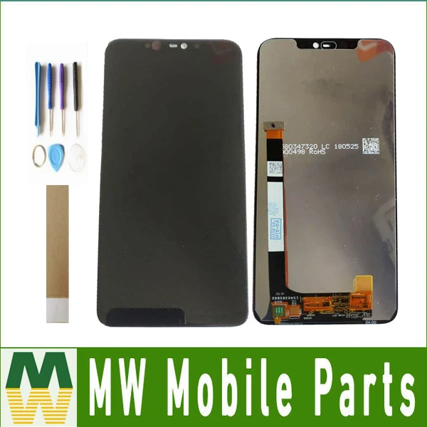 Жк дисплей и сенсорный экран для BLU Vivo XI Plus V0311WW стекло в сборе черного цвета с