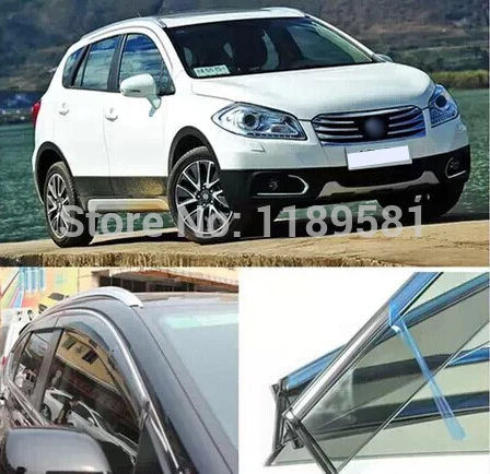 Для Suzuki S-Cross 2014 2015 2016 оконный ветровой Дефлектор козырек Дождь/Защита от солнца