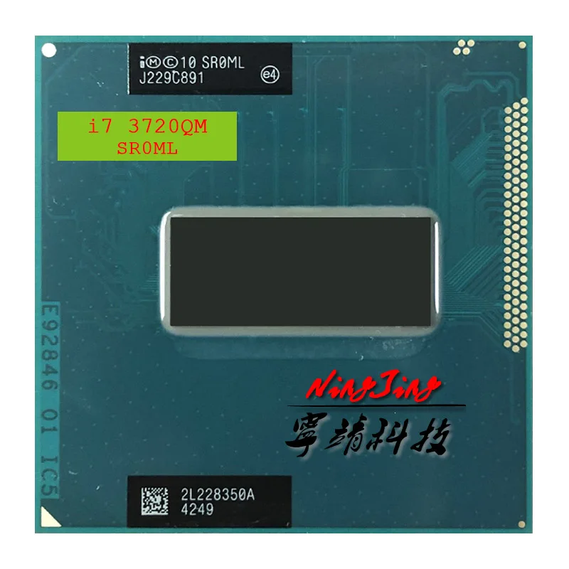 Процессор Intel Core i7 3720QM SR0ML 2 6 ГГц четырехъядерный восьмипоточный ЦПУ 6M 45W Socket G2 /