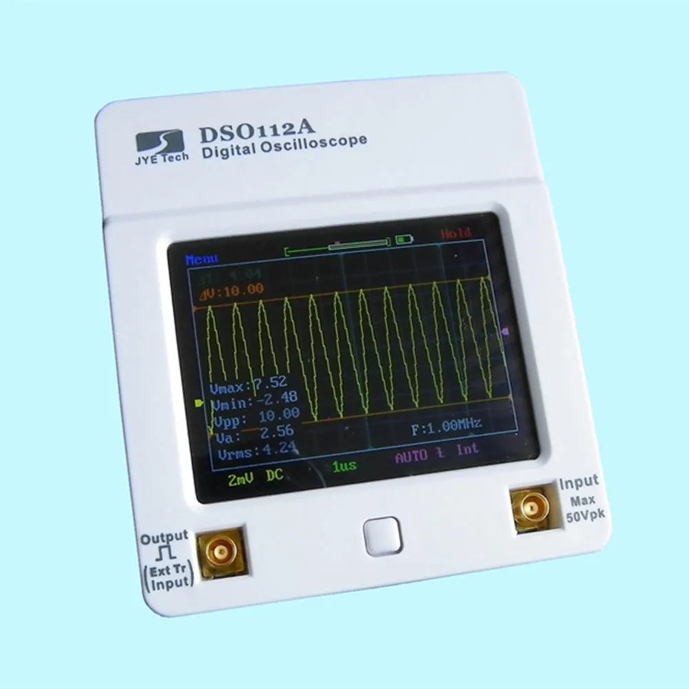 Osciloscopio DSO 112A TFT сенсорный экран портативный мини цифровой осциллограф USB интерфейс 2 МГц 5Msps oscyloskopy