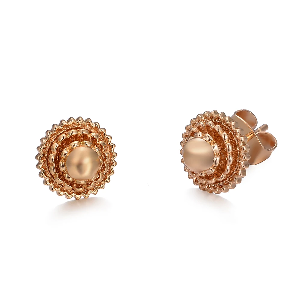 Маленькие серьги гвоздики WANDO для женщин и девочек ювелирные изделия с бусинами