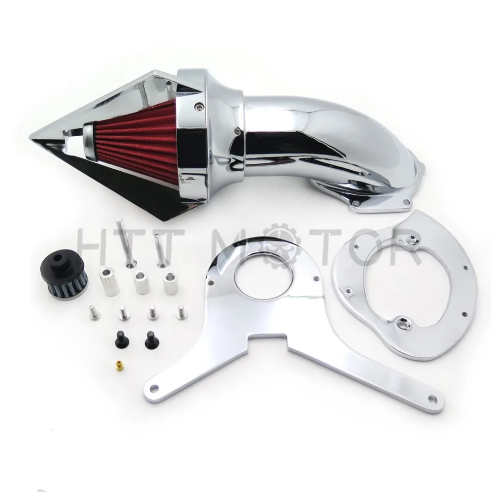 Aftermarket Бесплатная доставка мотоцикл части Спайк Воздухоочиститель наборы фильтр